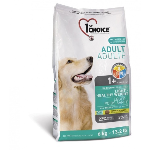 1st Choice Adult для взрослых собак облегченный с курицей - 6 кг фото 2