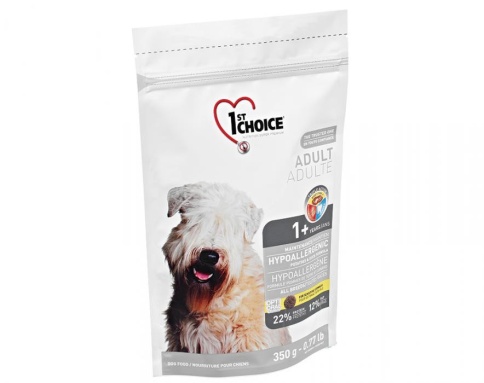 1st Choice Adult для взрослых собак гипоаллергенный с уткой и картофелем - 350 гр фото 1