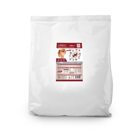 Сухой корм Зоогурман для взрослых собак мелких и средних пород с телятиной - 10 кг фото 1