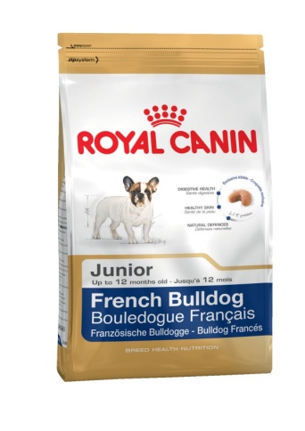 Royal Canin French Bulldog Puppy сухой корм для щенков породы французский бульдог в возрасте до 12 месяцев - 10 кг фото 1
