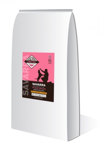 Savarra Puppy Large Breed Сухой корм для щенков крупных пород с ягненком и рисом - 18 кг фото 1