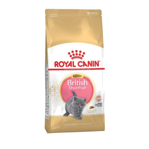 Royal Canin Kitten British Shorthair сухой корм для котят породы британская гладкошерстная - 10 кг фото 2