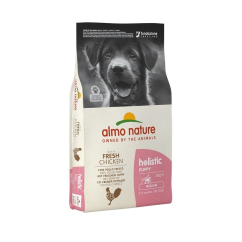 Almo Nature Holistic Medium Puppy & Chicken 12 кг фото 2