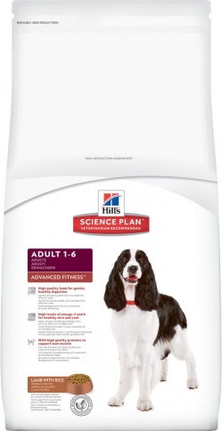 Корм для собак Hill's Science Plan для здоровья кожи и шерсти, ягненок с рисом 7.5 кг фото 1
