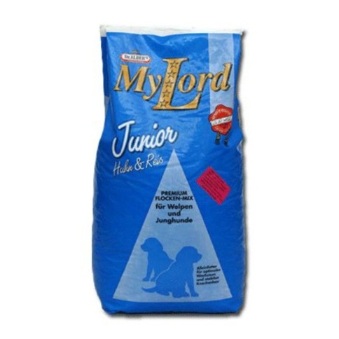 Dr. Alder's My Lord Premium Junior для щенков и молодых собак, беременных и кормящих сук с мясом птицы и рисом 15 кг фото 2
