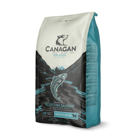 Canagan GF Scottish Salmon сухой корм для собак всех пород с лососем - 6 кг фото 1