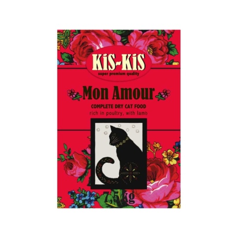 KiS-KiS Mon Amour корм для кошек всех пород с ягненком 7,5 кг фото 2