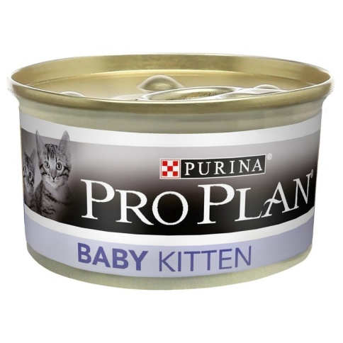 Мусс Purina Pro Plan Baby Kitten для котят с курицей - 85 г фото 1