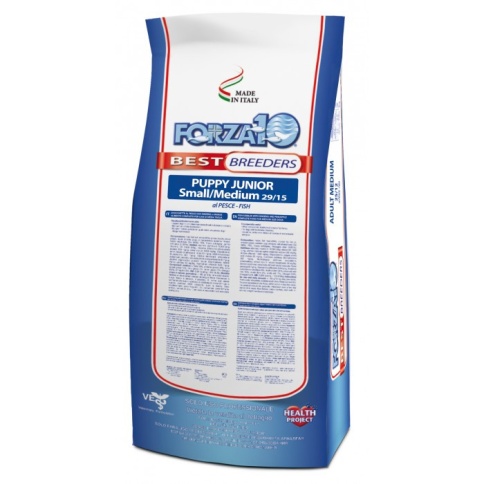 Forza10 Breeders с рыбой для щенков мелких и средних пород от 1 до 12 месяцев и сук в период беременности и лактации - 20 кг фото 1