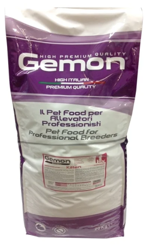 GEMON cat kitten корм для котят с курицей и рисом 20 кг фото 1