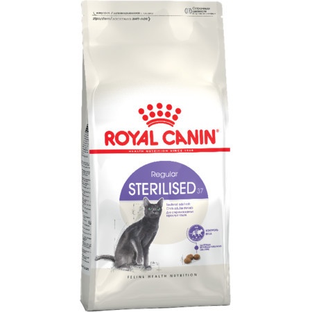 Royal Canin Sterilised 37 сухой корм для Кастрированных котов и Стерилизованных кошек - 4 кг фото 1