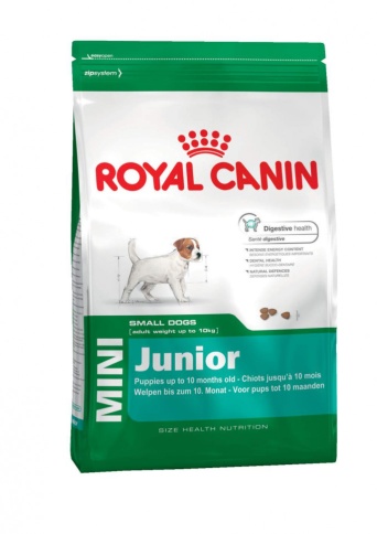 Royal Canin Mini Junior сухой корм для щенков мелких пород - 0,8 кг фото 1
