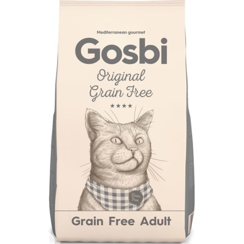 Сухой беззерновой корм Gosbi Original Cat Grain Free для кошек с курицей Adult - 3 кг фото 1