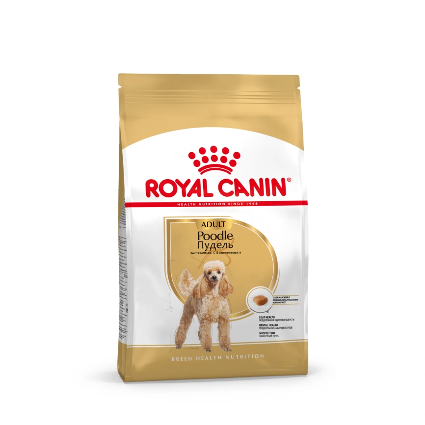 Сухой корм Royal Canin Poodle Adult для взрослых собак, 1,5 кг фото 11