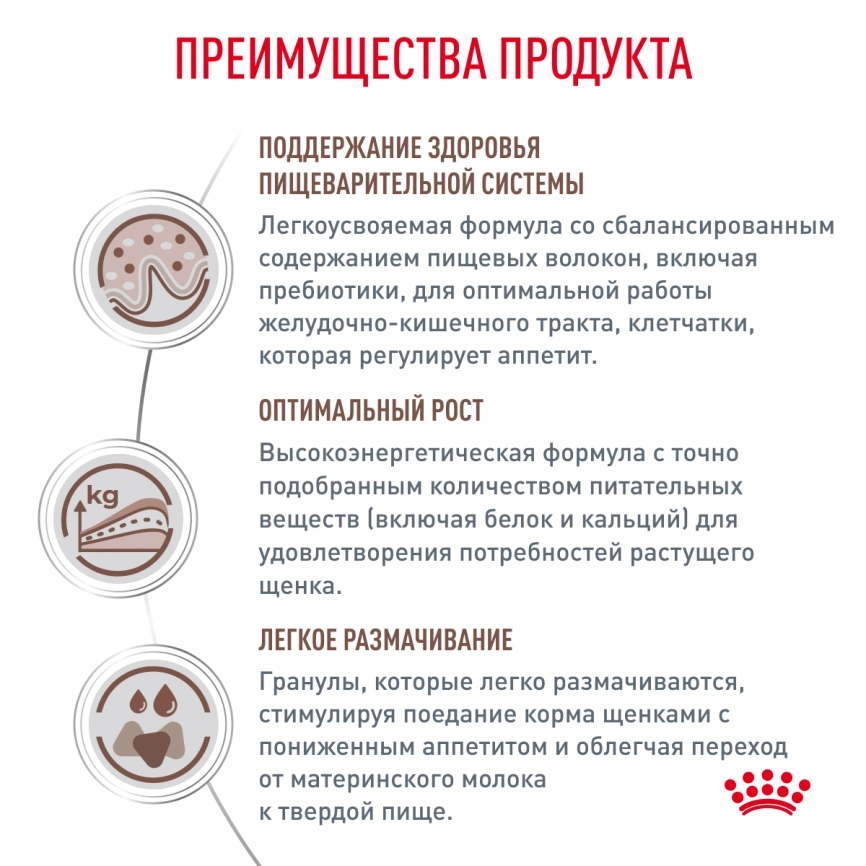 Сухой корм Royal Canin Gastrointestinal Puppy для щенков, 2,5 кг фото 2