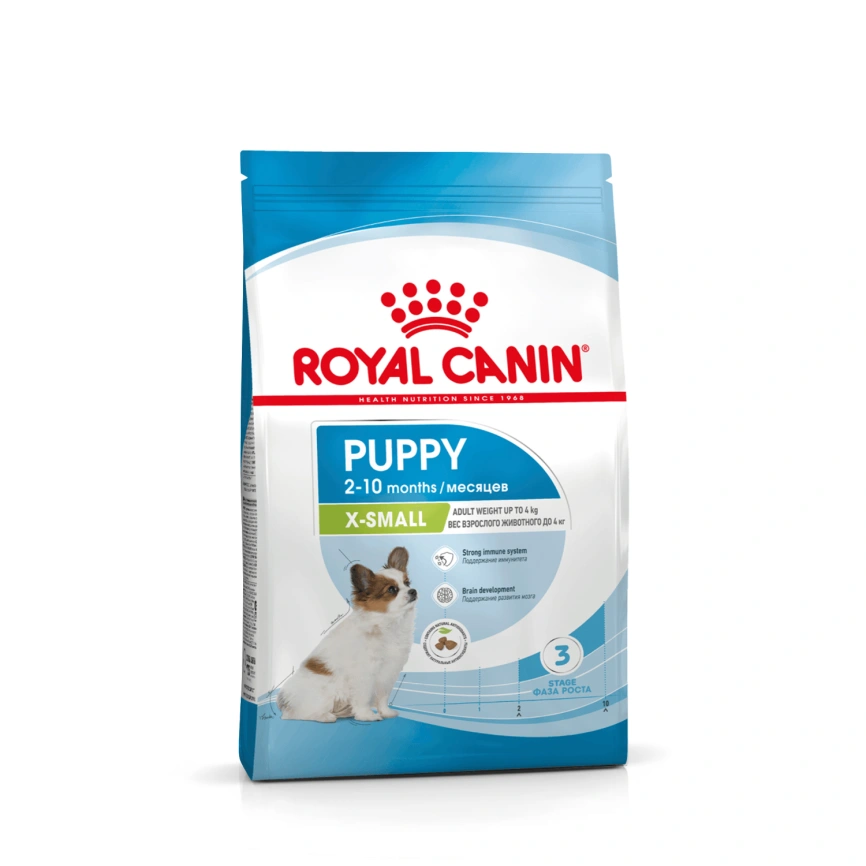 Сухой корм Royal Canin X-Small Puppy для щенков, 1,5 кг фото 14