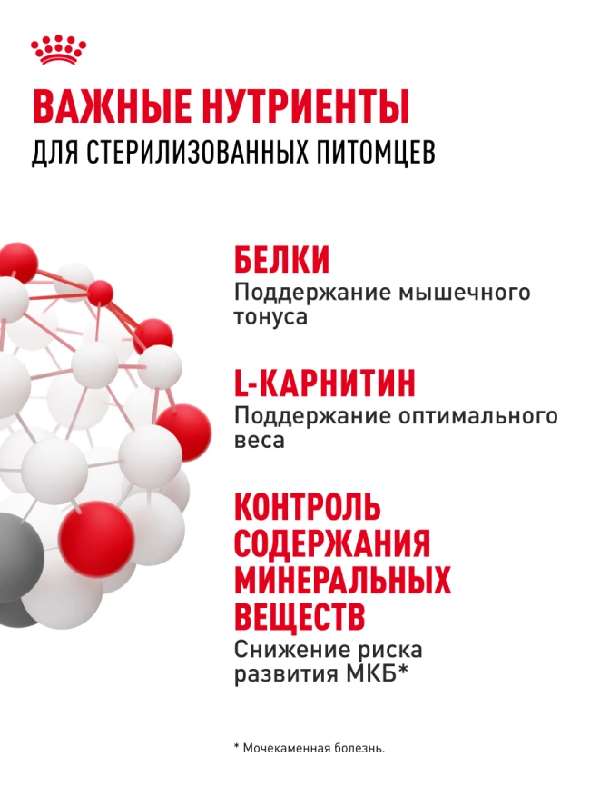 Сухой корм Royal Canin Sterilised для кастрированных котов и стерилизованных кошек, 1,2 кг фото 26