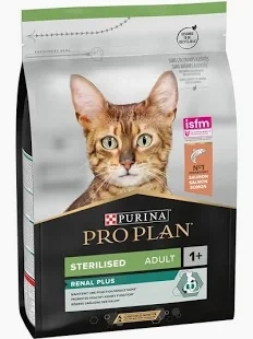 Сухой корм PRO PLAN Salmon для взрослых стерилизованных кошек и кастрированных котов, с высоким содержанием лосося, 800 г фото 1