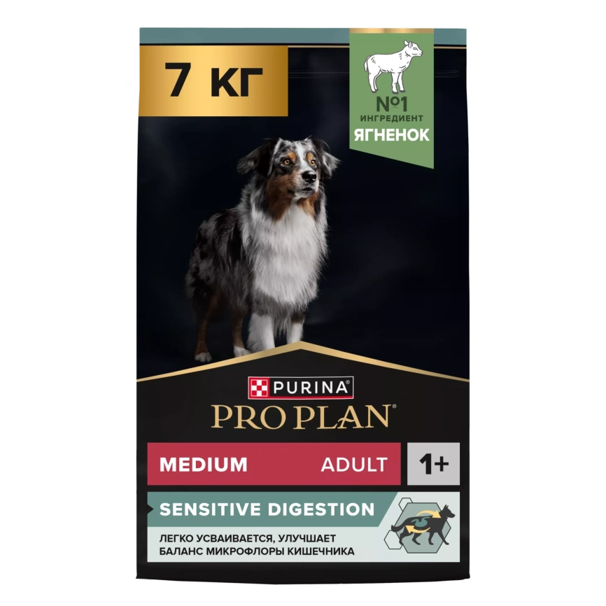 Сухой корм PRO PLAN Lamb для взрослых собак мелких и карликовых пород с чувствительным пищеварением, с высоким содержанием ягненка, 700 г фото 1