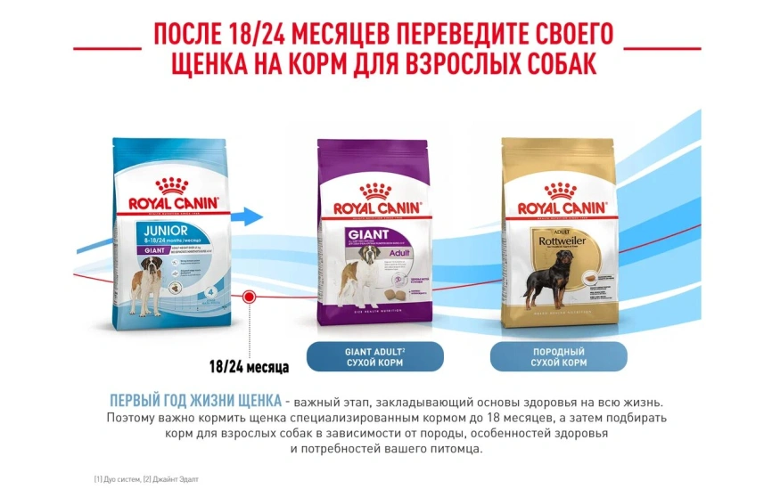 Сухой корм Royal Canin Giant Junior для щенков, 3,5 кг фото 14